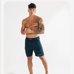 NWT - Navy blue infinity shorts from Alphalete